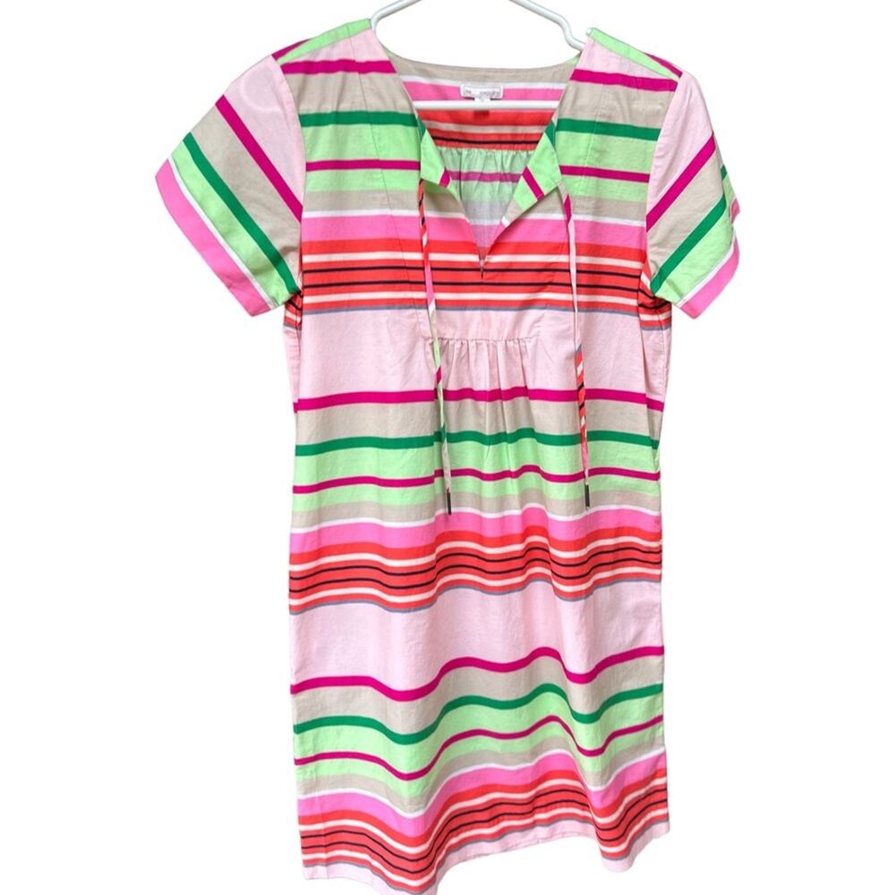 Gap Designed and Crafted XS Petite Colorful Striped Dress